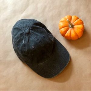 Faded Black Baseball Cap